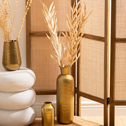 Juego de 3 tallos de palmera "Ova"