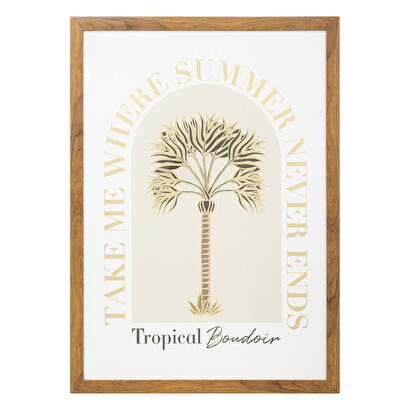 Póster con marco "Ashley"