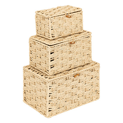 Set de 3 cajas "Elio"