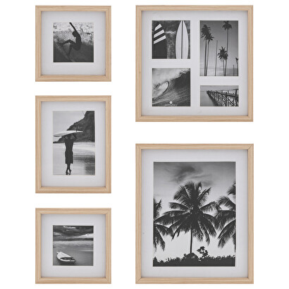 Set de 5 marcos de fotos "Erin"