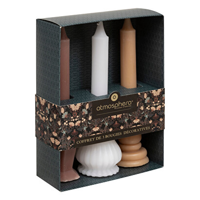 Set de 3 velas "Little cottage"