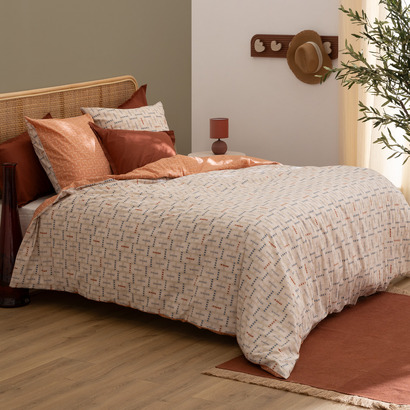 Juego de cama impreso "Posei"