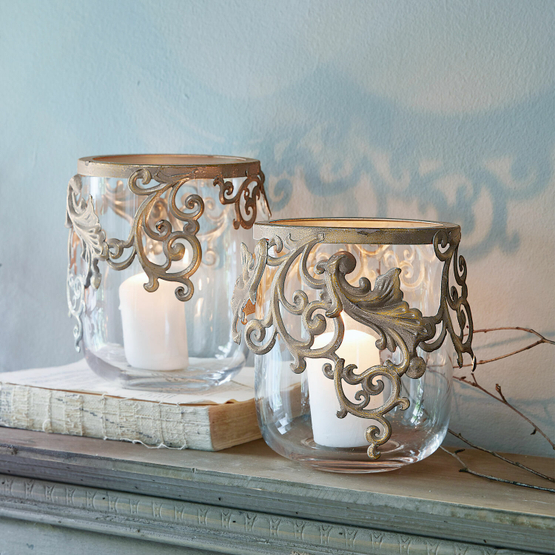 Set de 2 farolillos Sundini