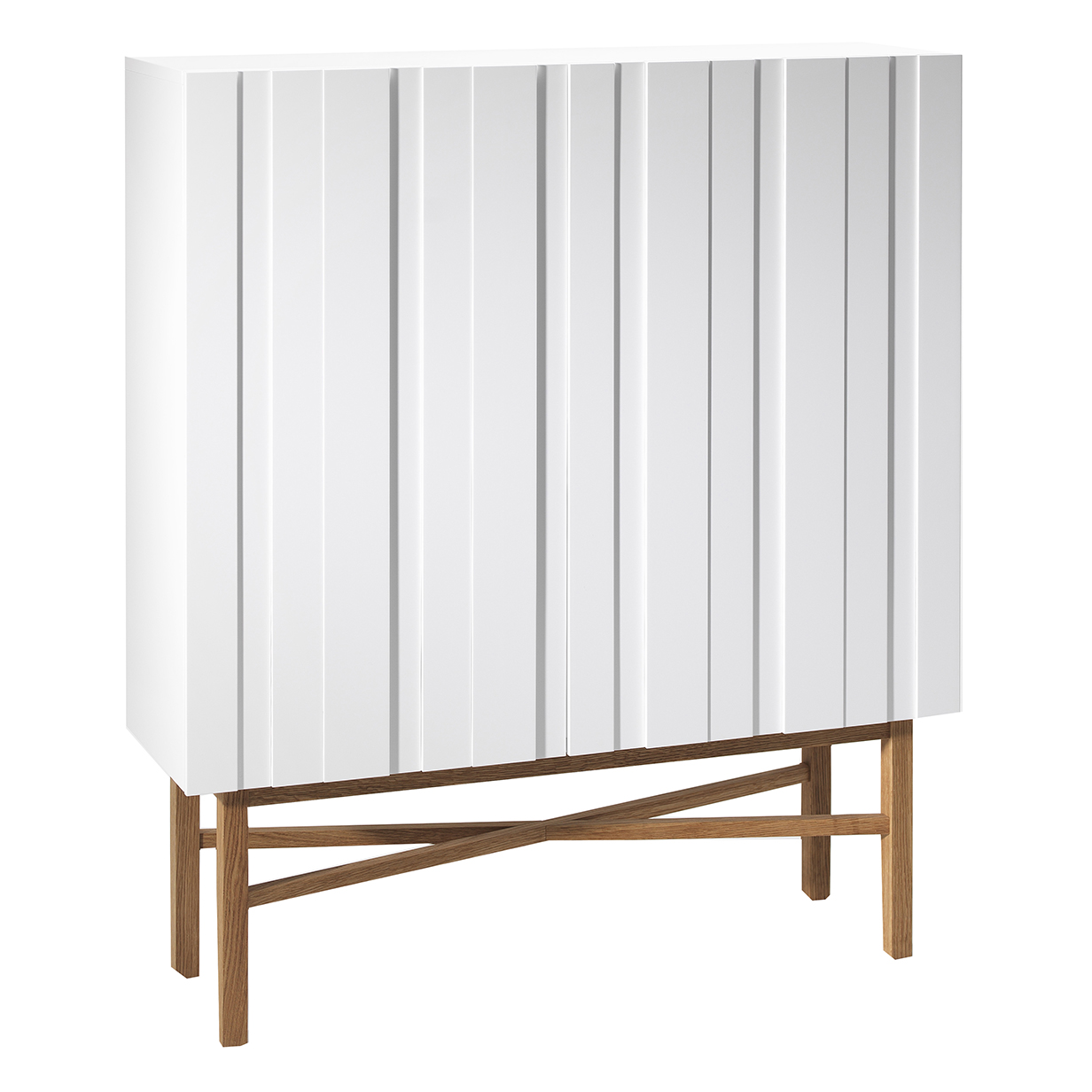 Aparador White Cabinet Roble