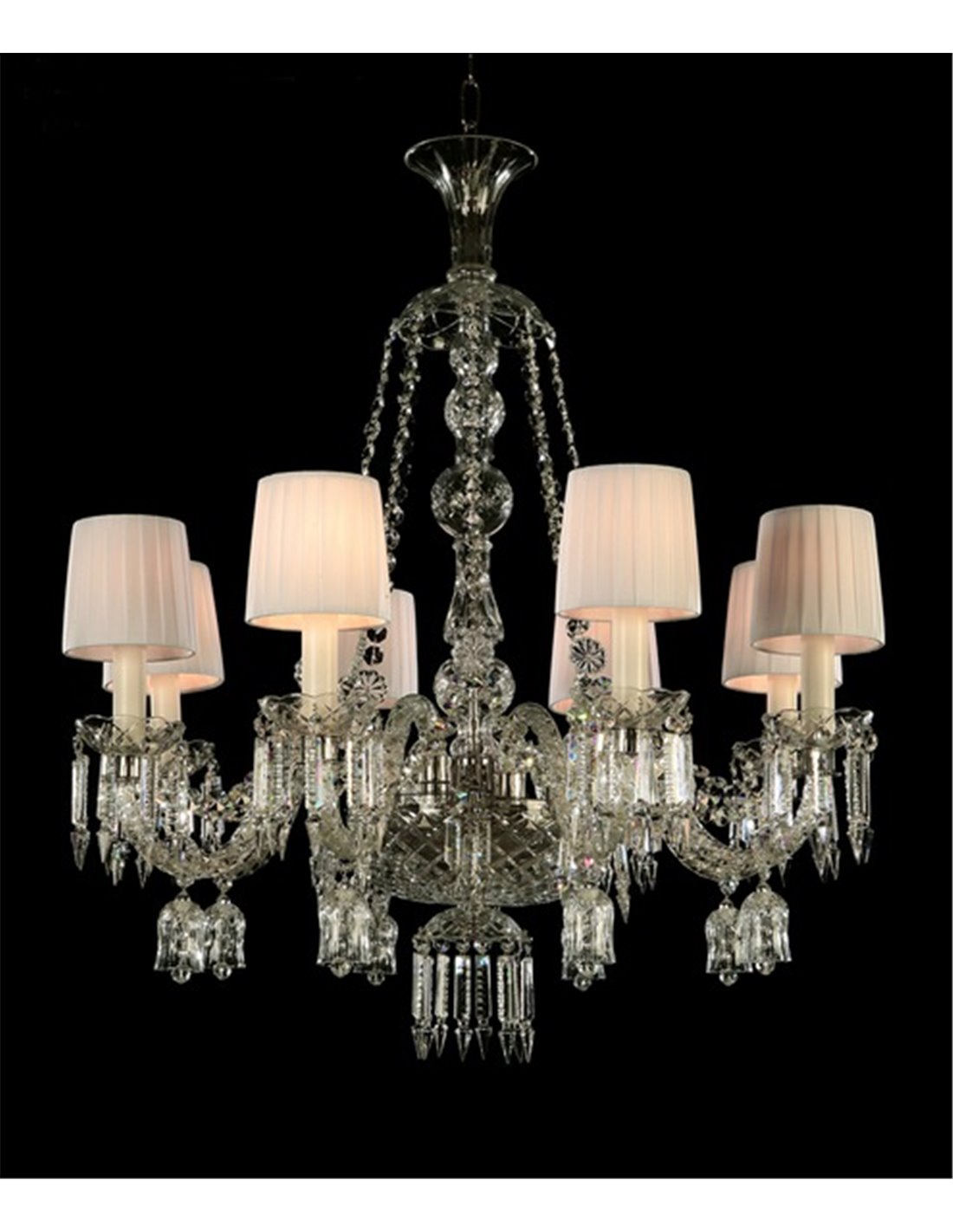 Colgante de cristal de Bohemia 15321-8BL - Martínez y Orts