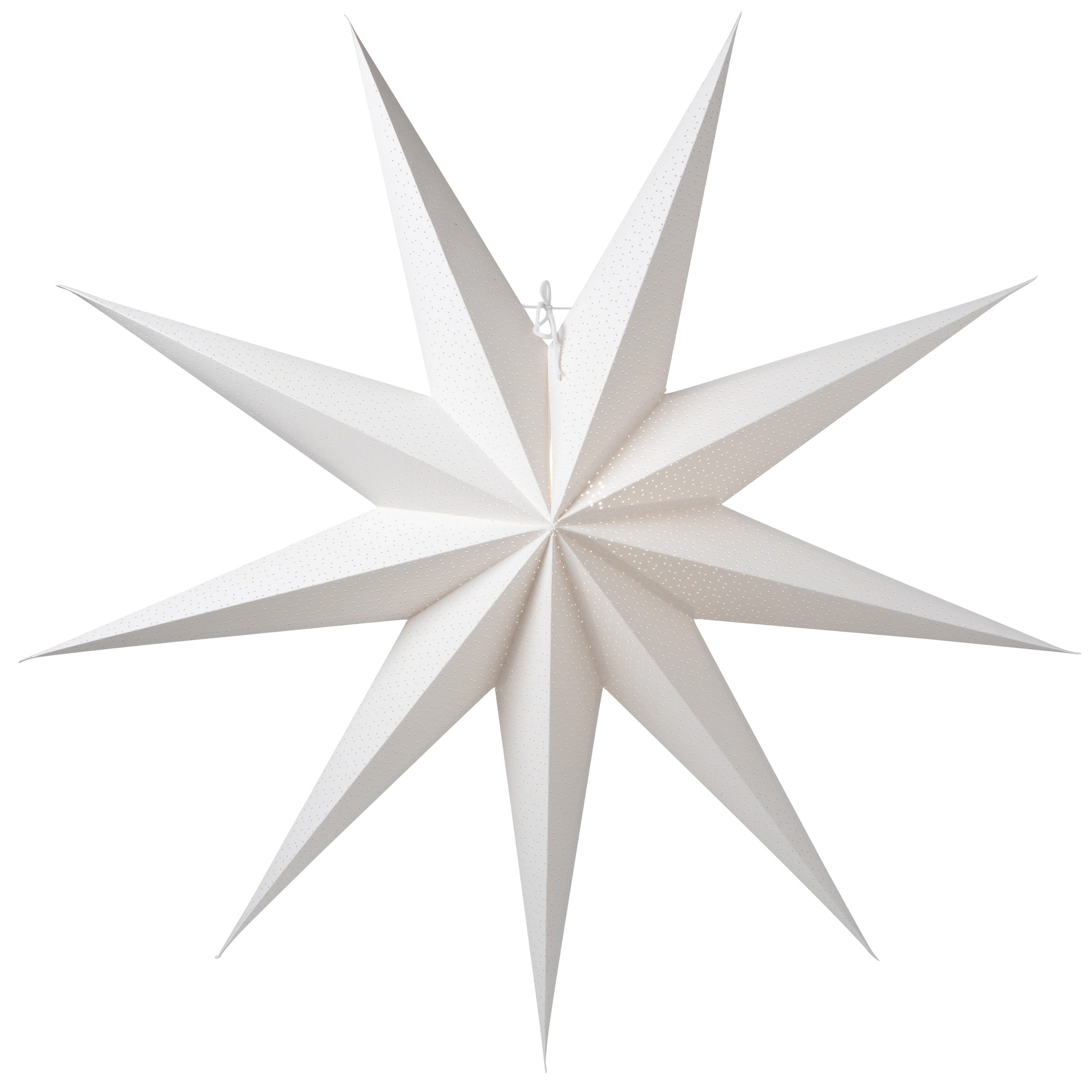 Estrella de Navidad Aino Slim, blanco 100 cm