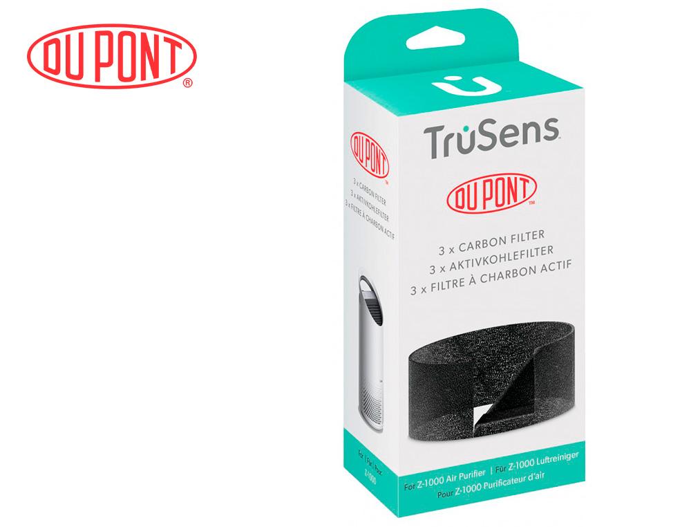 Leitz Filtro de carbono para purificador de aire TruSens Z-1000, pack de 3 unidades