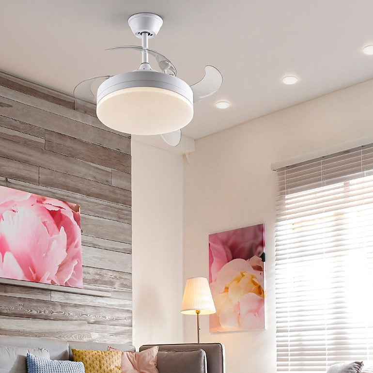 Schuller Vento mini Ventilador blanco Diámetro 40 Dimable 169228