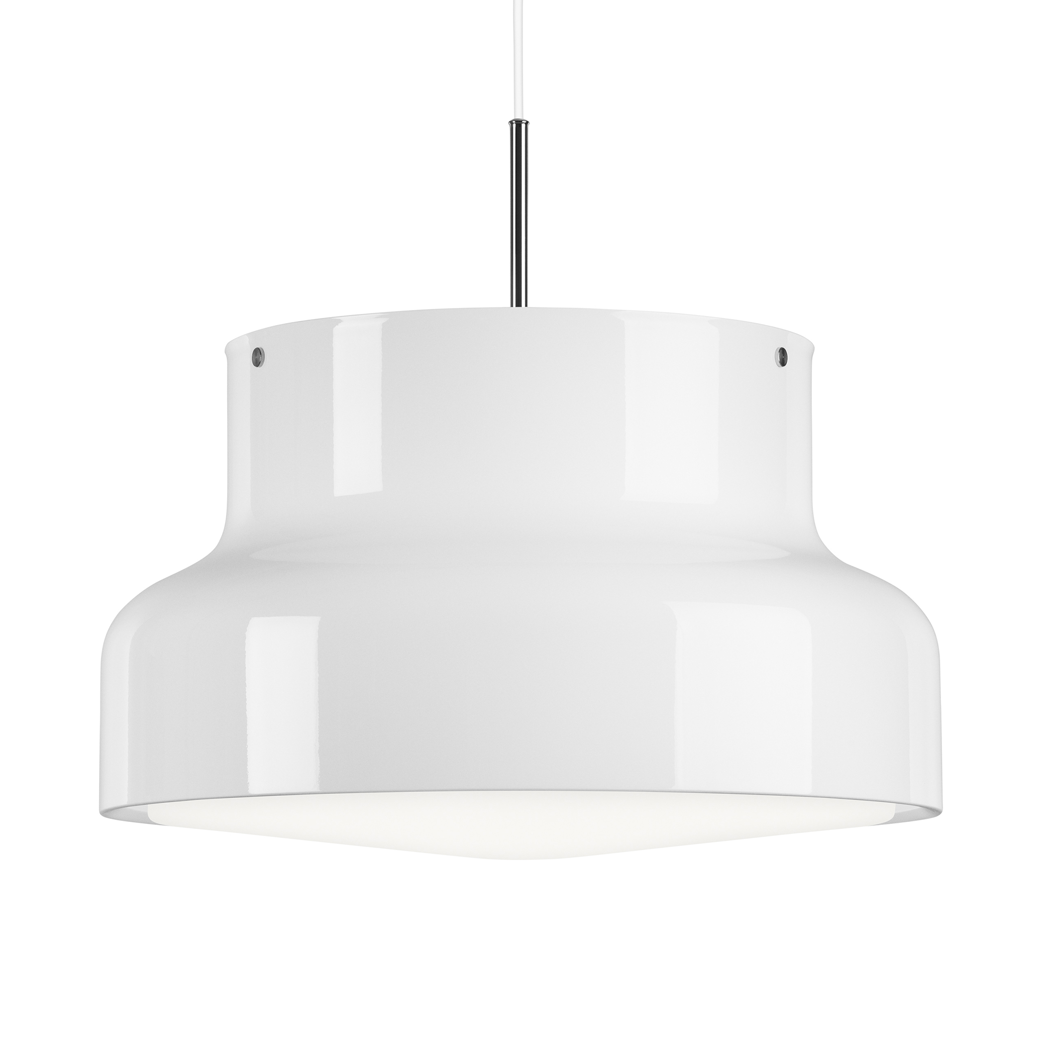 Lámpara grande Bumling 600 mm Blanco-vidrio opalino