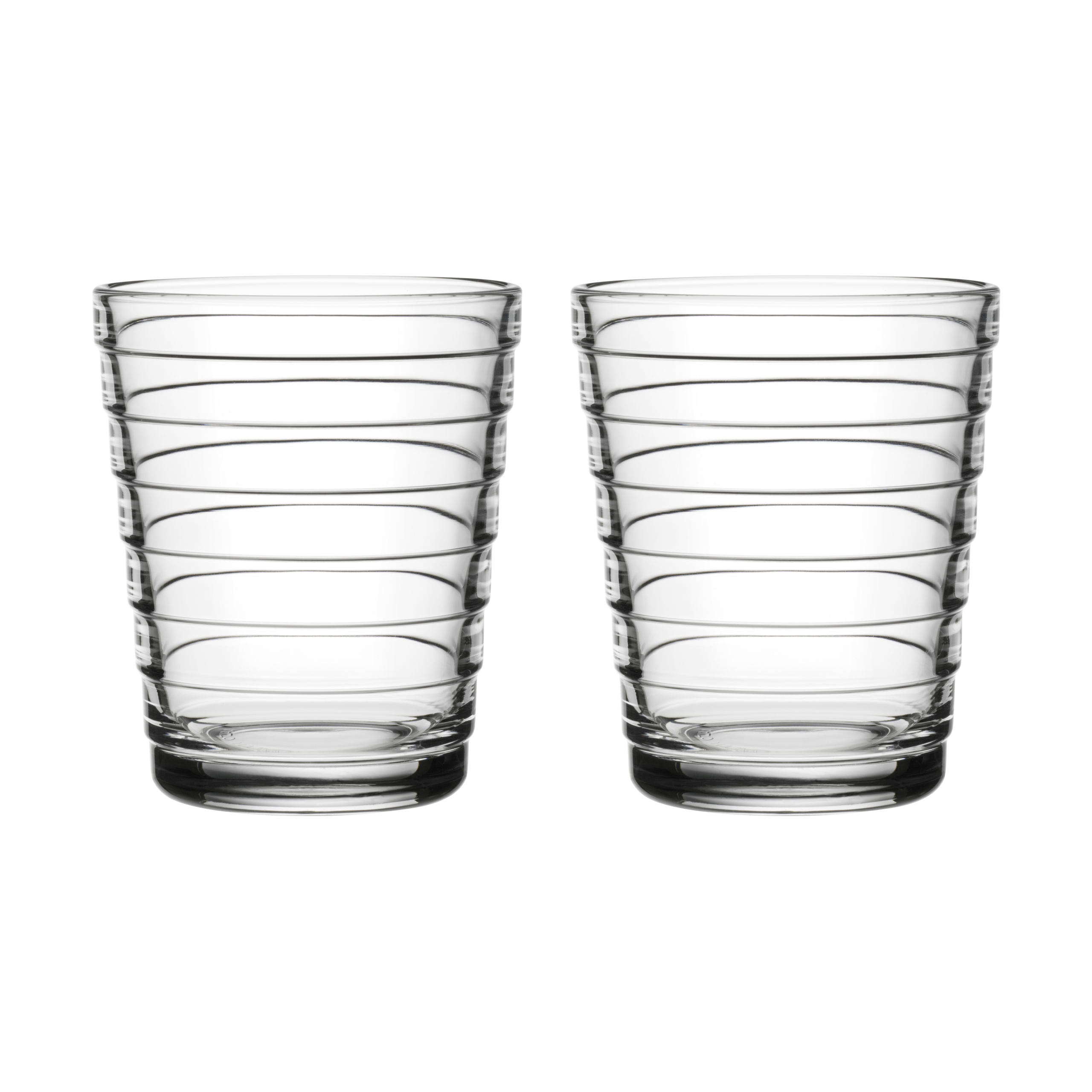 2 vasos Aino Aalto 22 cl transparente