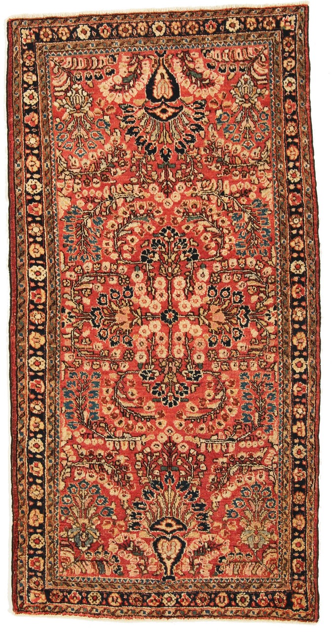 Sarough Antiguo 150x75 cm