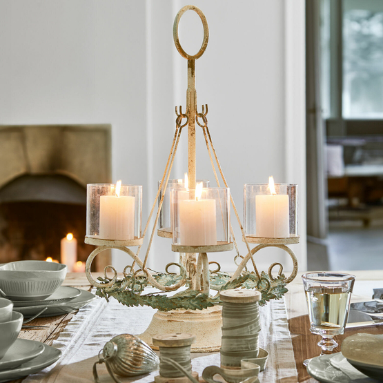 Soporte para corona de Adviento Denders