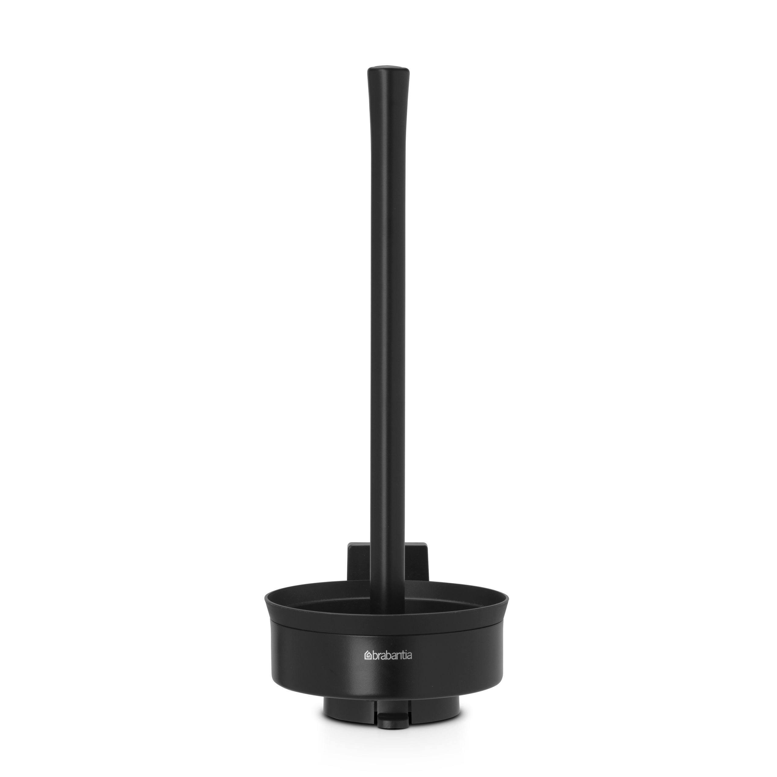 Soporte portarrollos baño Profile negro