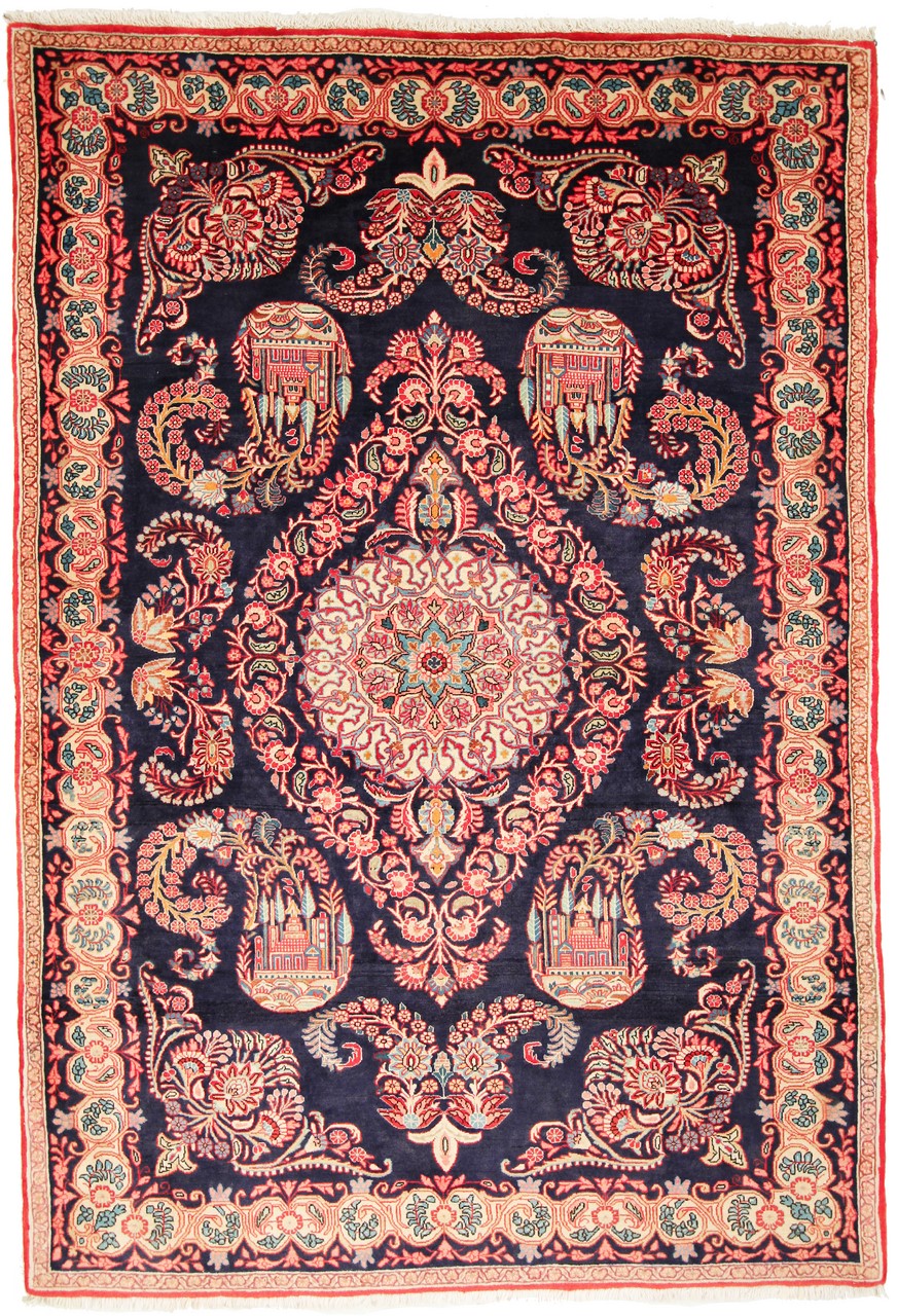 Sarough Antiguo 212x143 cm