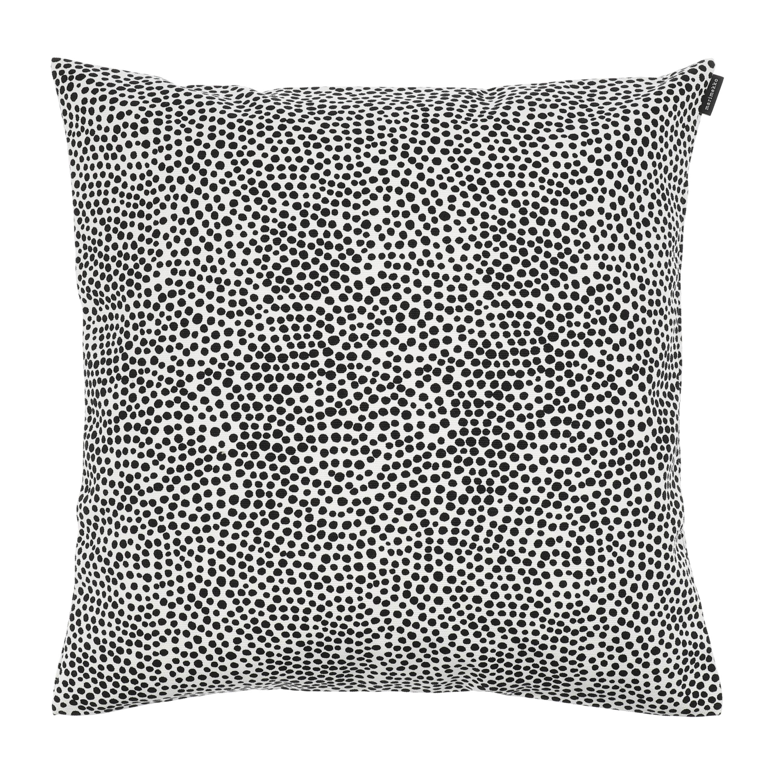 Funda de cojín Pirput Parput negro-blanco