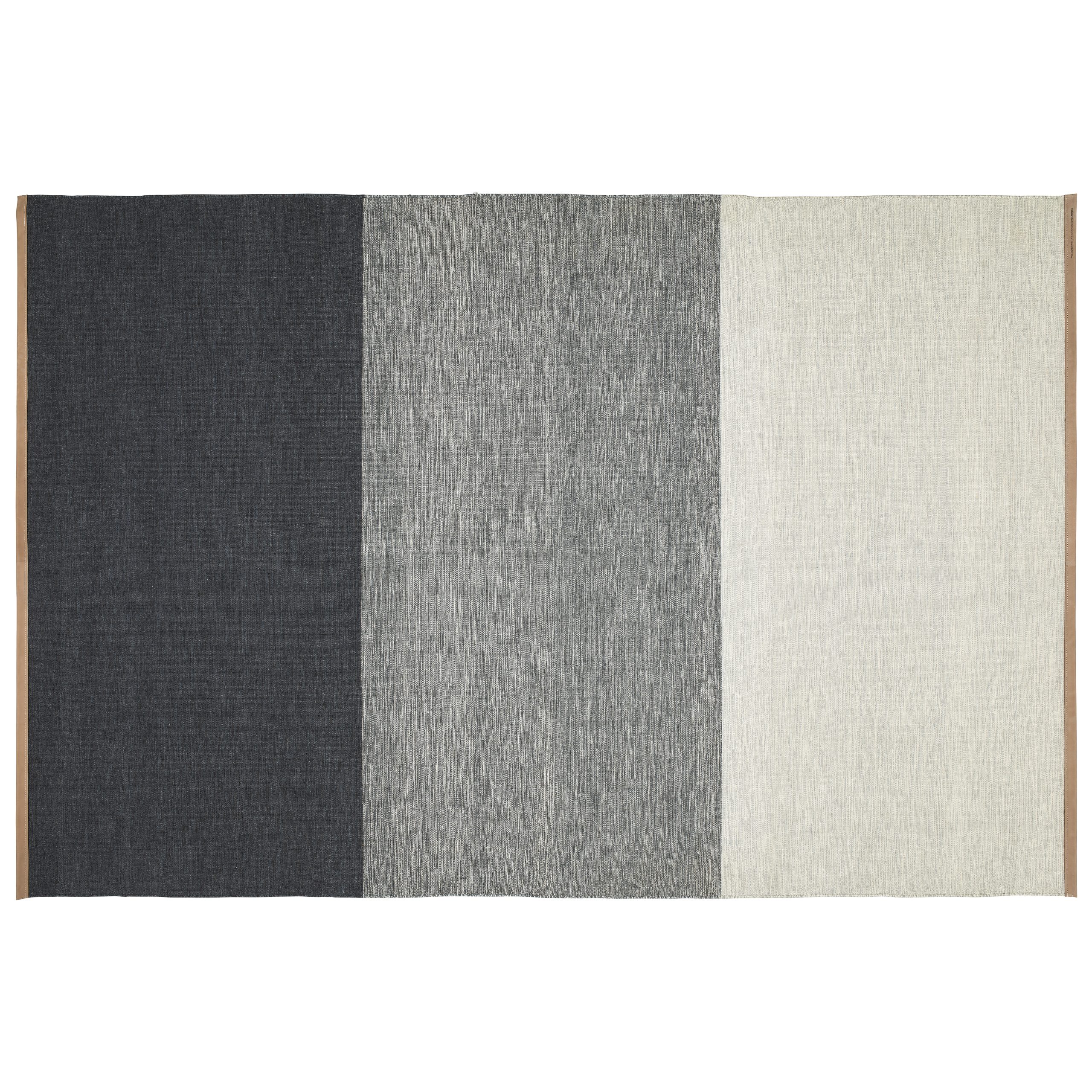 Alfombra Fields, 200x300 cm Azul-gris