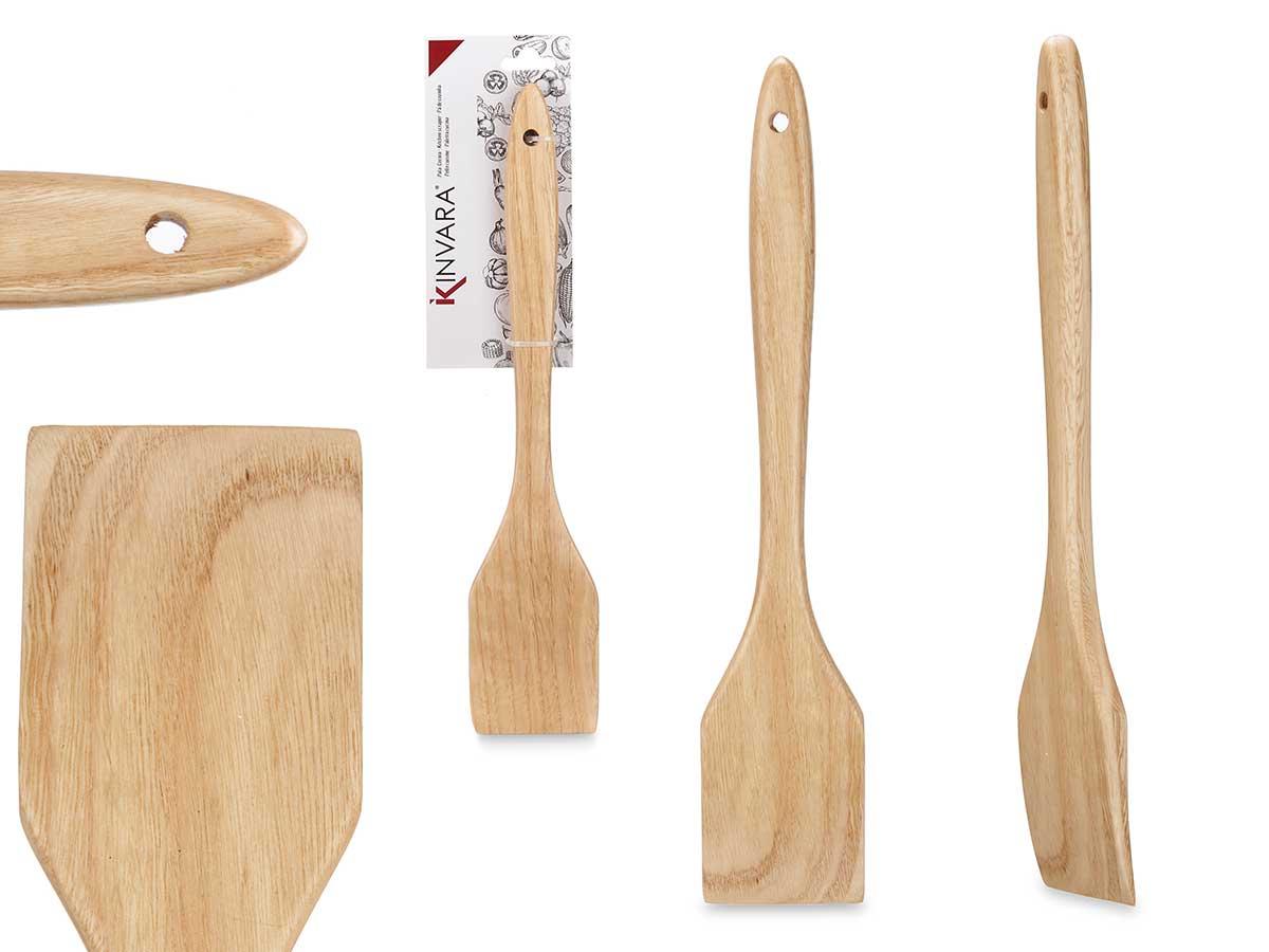 Kinvara Pala de Madera para Cocina 7x35.5x2 cm Natural (24 Unidades)