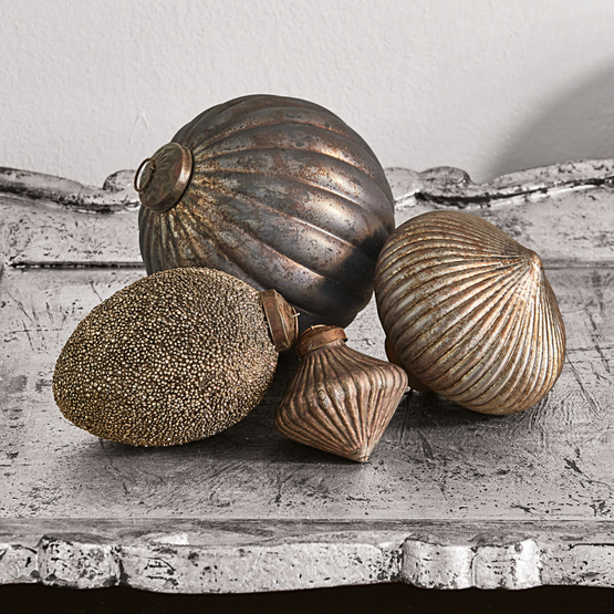 Set de 4 adornos navideños Janine