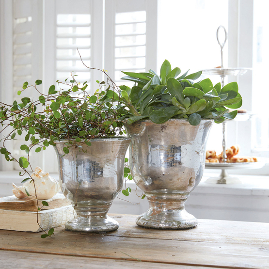 Set de 2 maceteros Banon