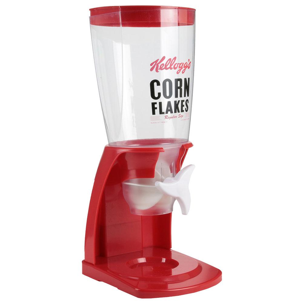 Kellogg's Dispensador de Cereales con Rueda Dosificadora, 15.5x18 cm, Altura 40 cm