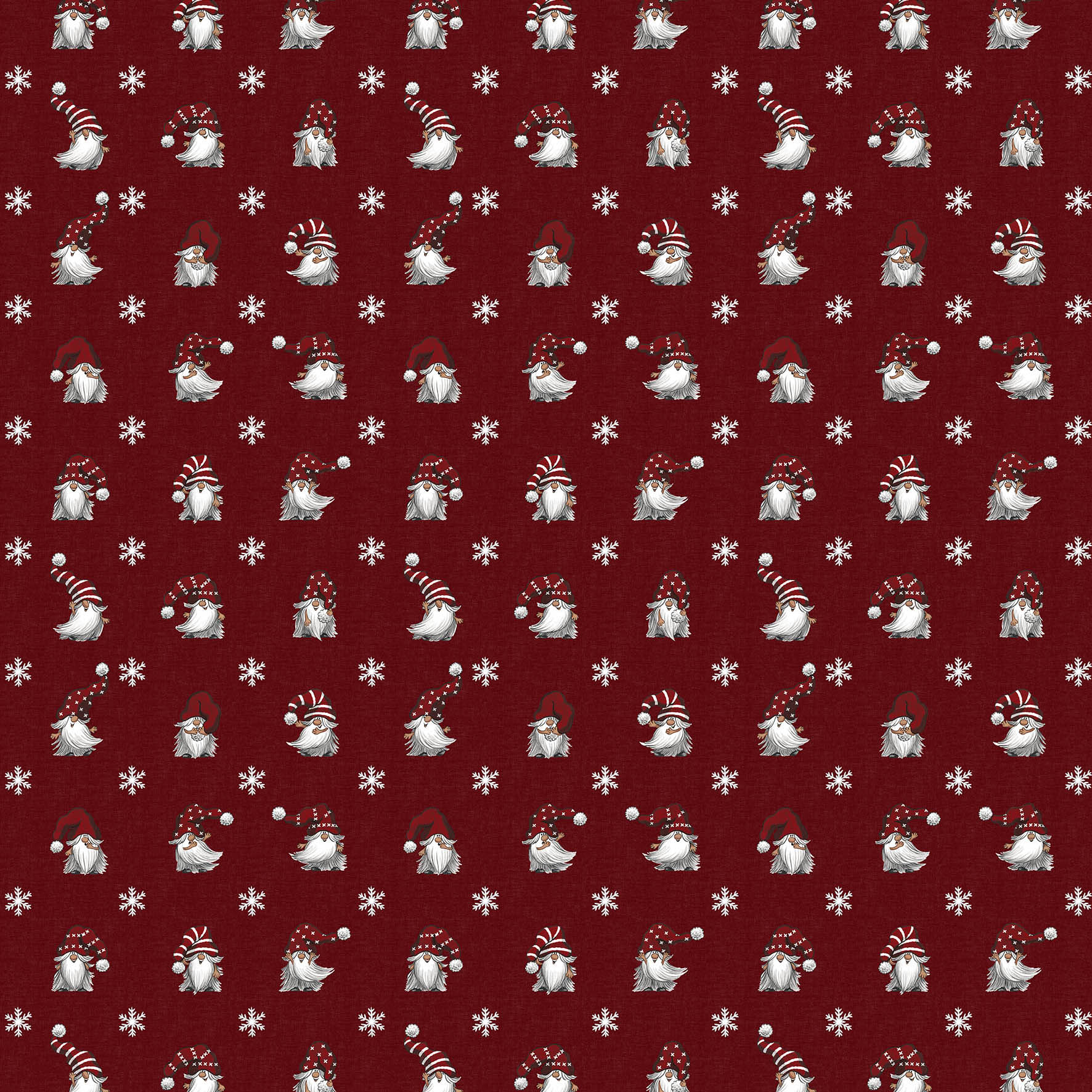 Tela de navidad Julian y Co. rojo