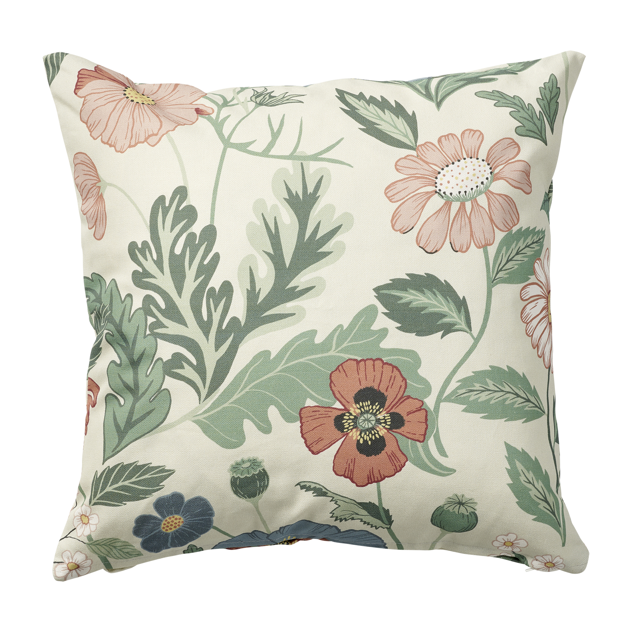 Funda de cojín Bloom 45x45 cm Creme