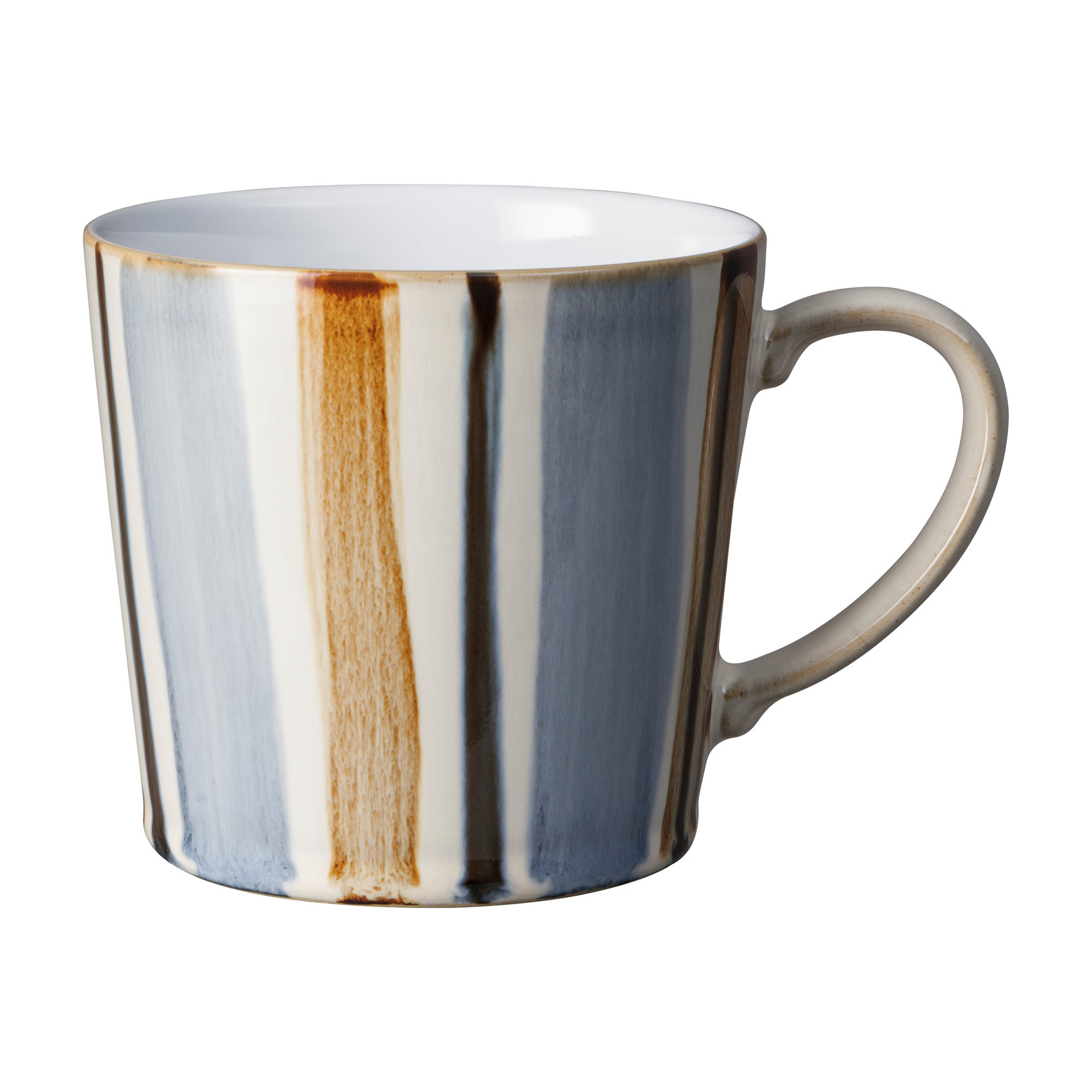 Taza Denby Stripe 40 cl marrón