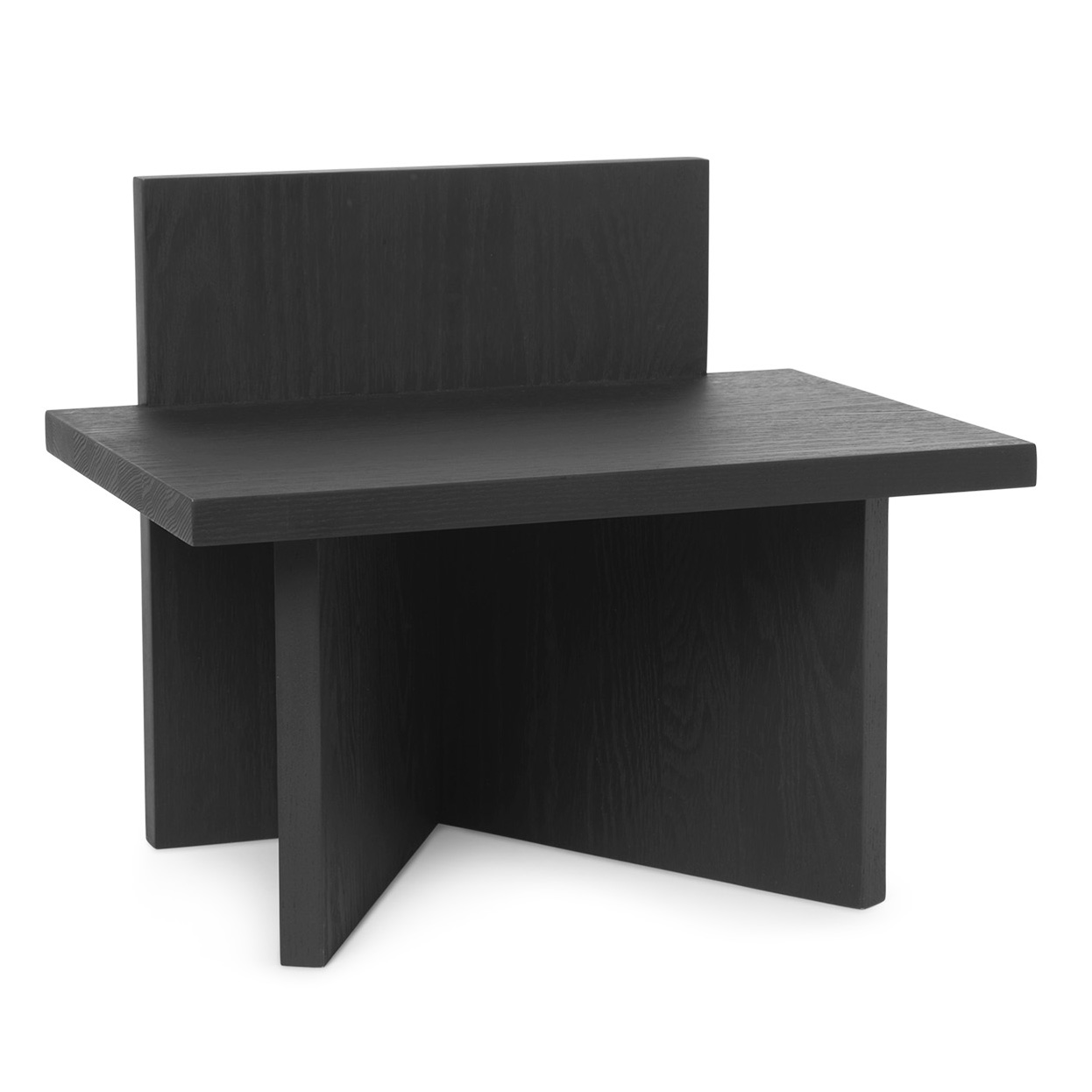 Taburete Oblique Negro