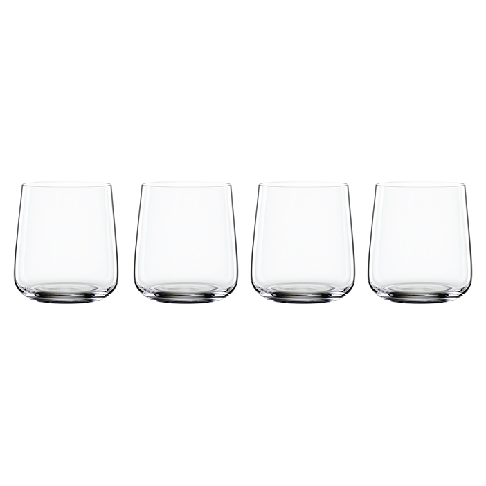 4 Vasos Style 34 cl Transparente