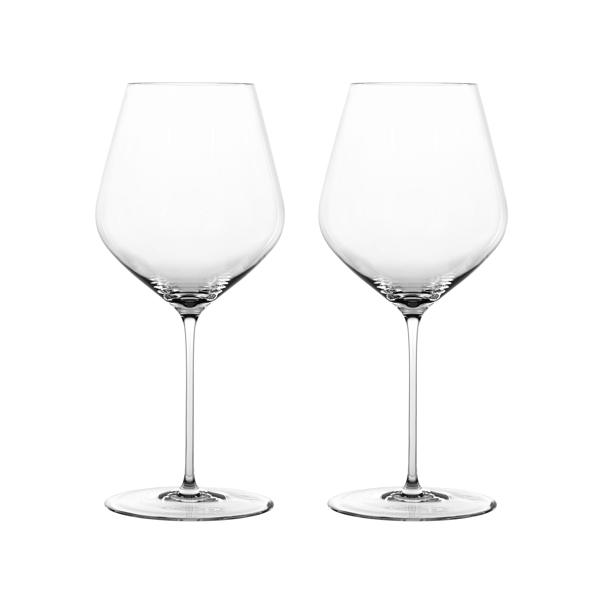 2 Copas borgoña Highline 75 cl Transparente