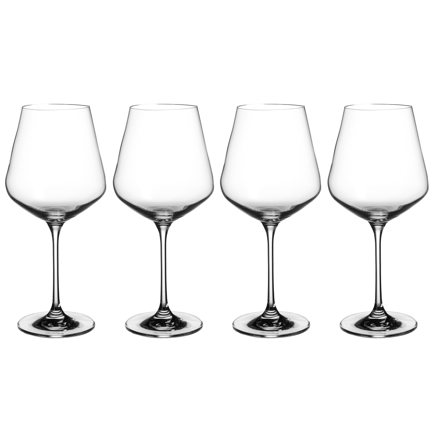 4 Copas de vino tinto La Divina 47 cl