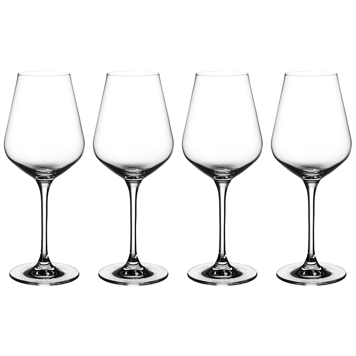 4 Copas de vino blanco La Divina 38 cl