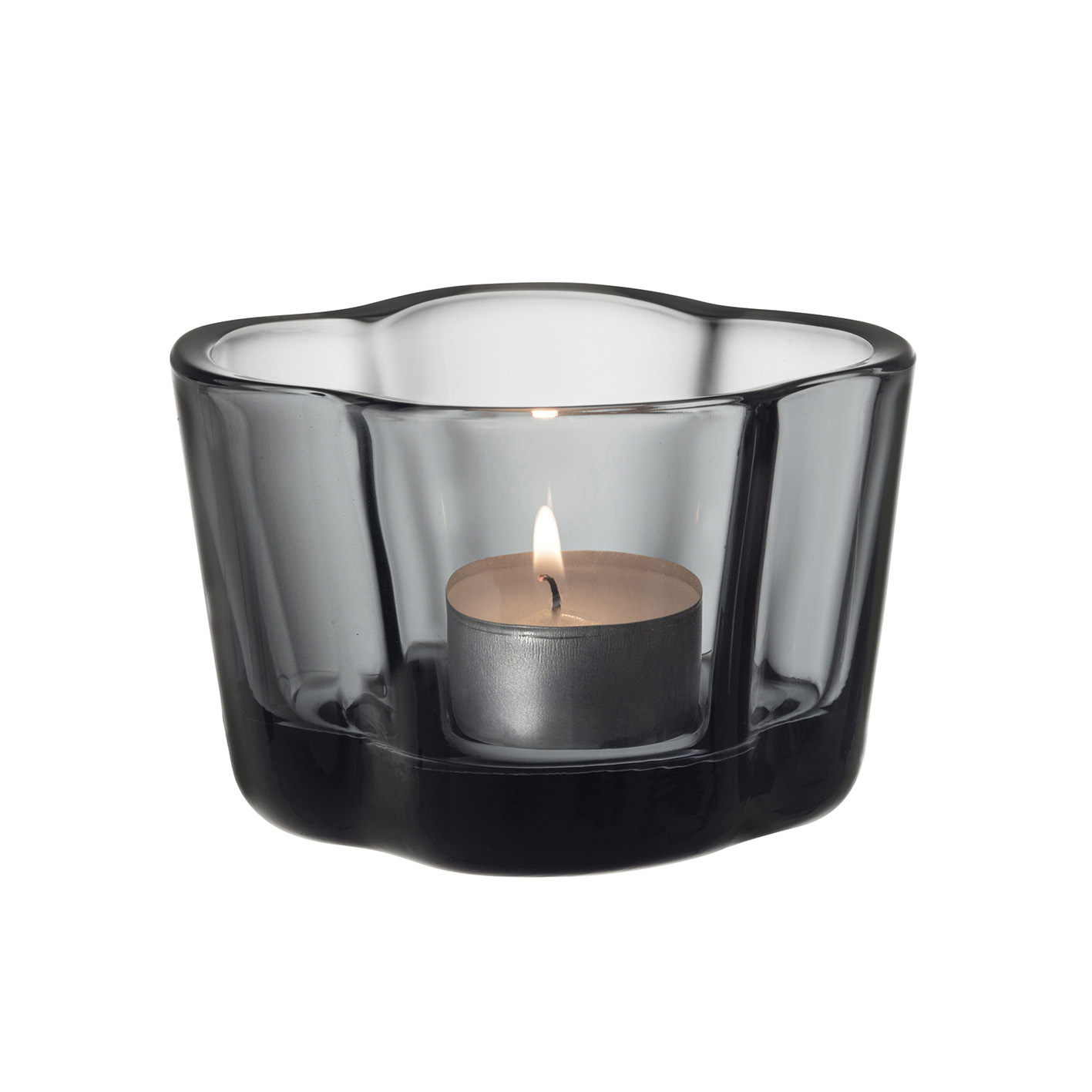 Portavelas Alvar Aalto 60 mm gris