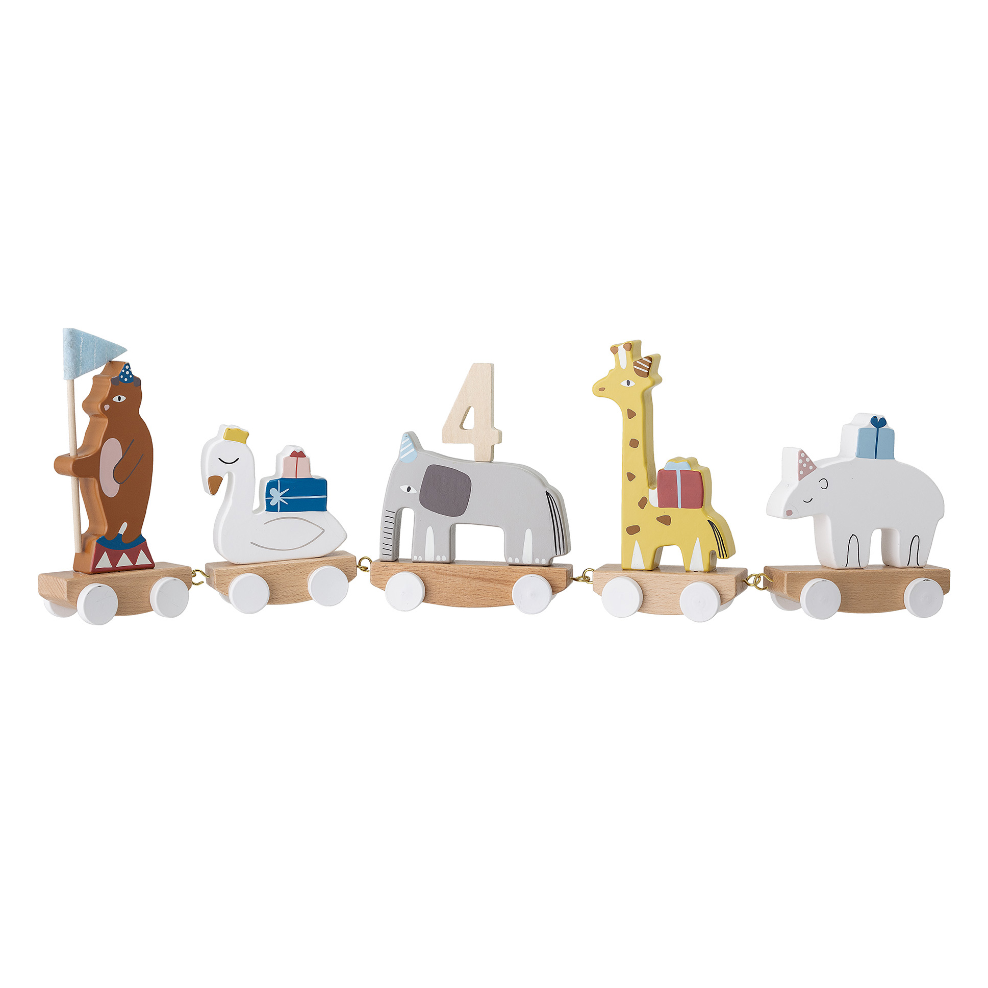 Tren de cumpleaños Bloomingville Multi