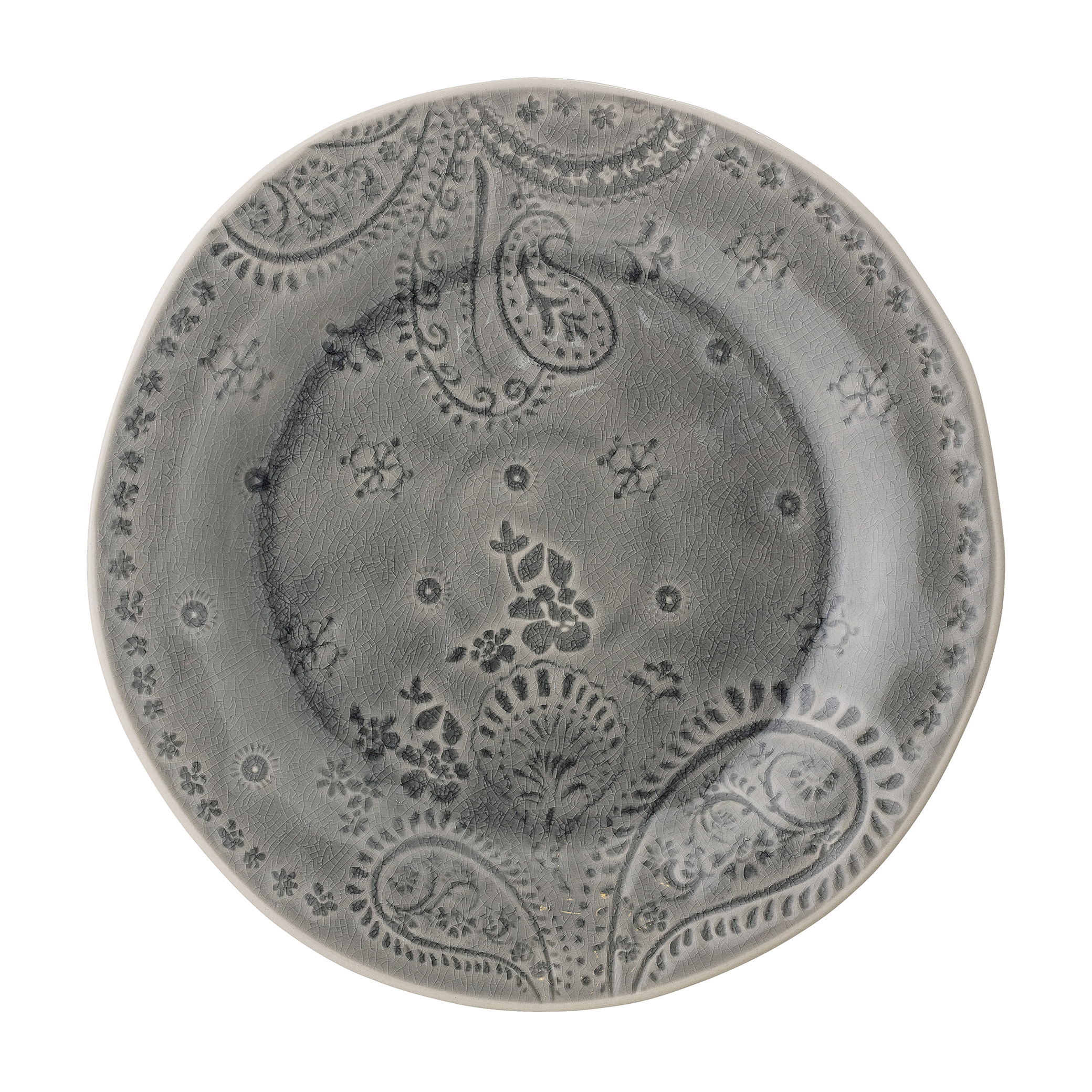 Plato Rani 26,5 cm gris