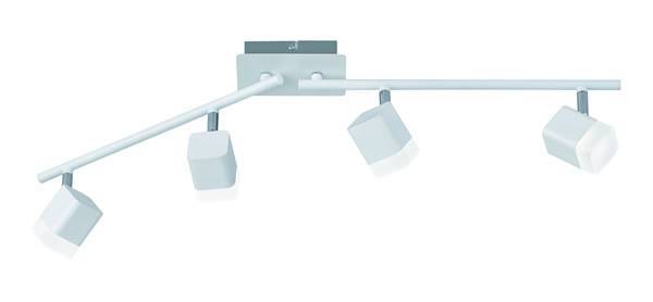 Trio Roubaix Foco LED de metal estera blanca R82154131