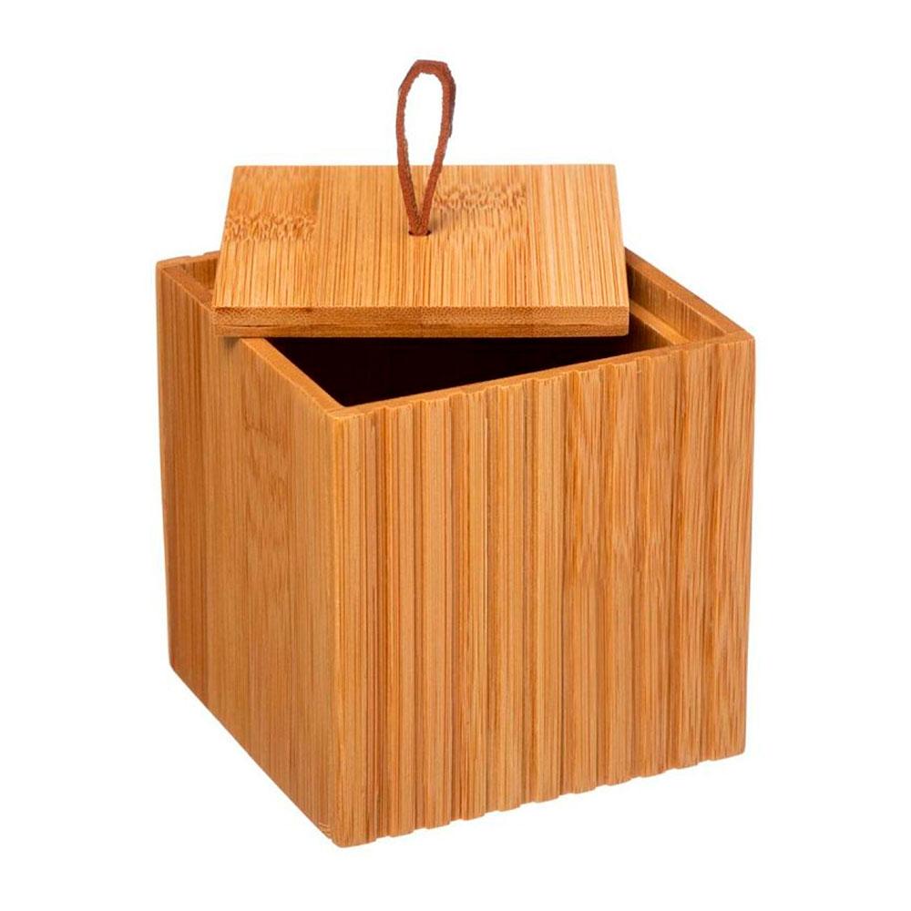 5Five Algodonera de baño bambú Terre - Color natural/bambú