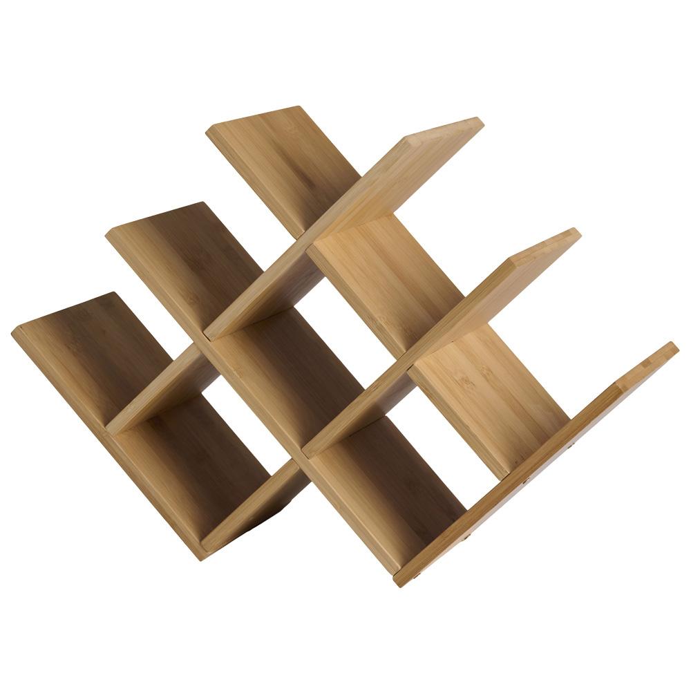 Day Botellero de bambú para 8 botellas, 46.5x16.5 cm, h.32 cm