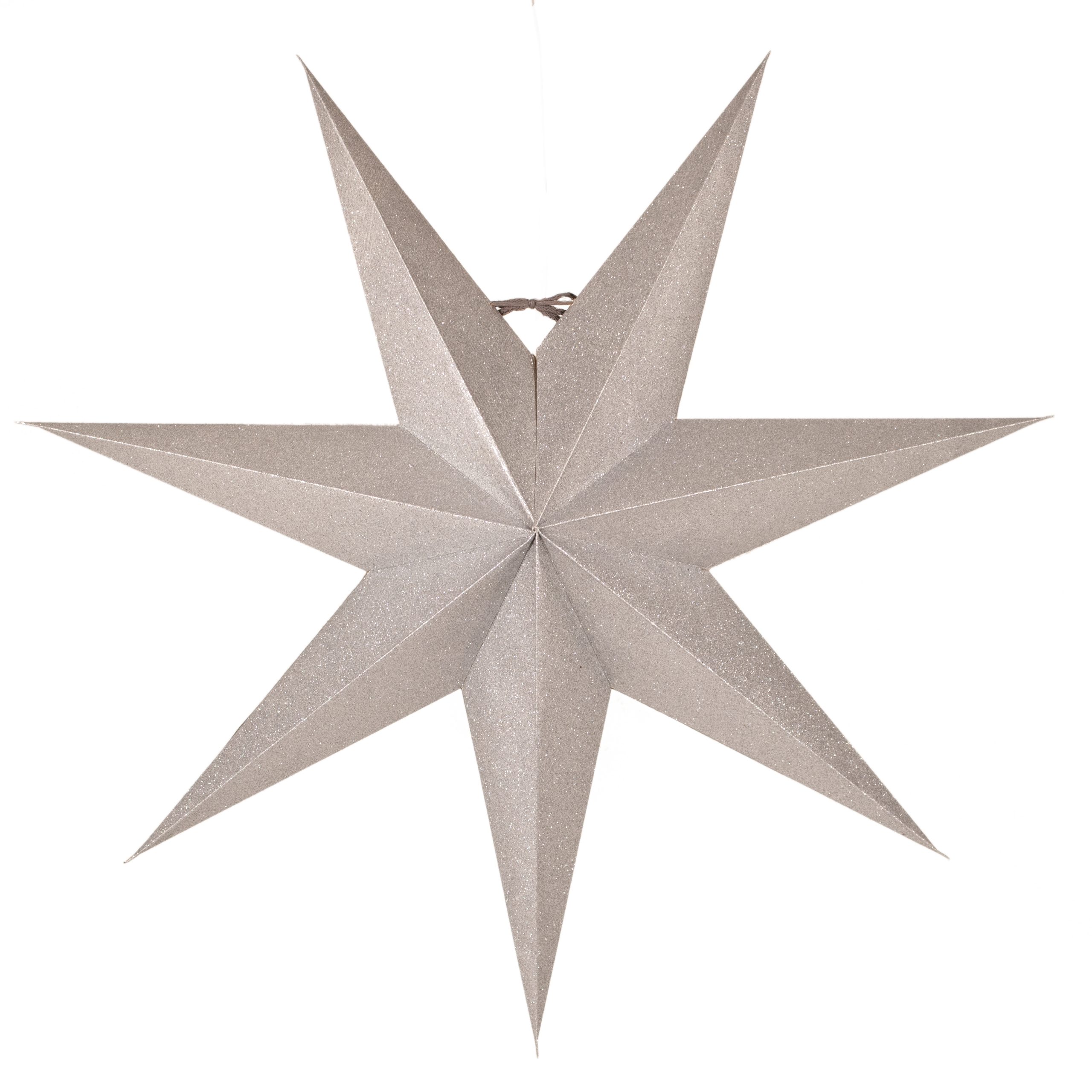 Estrella de adviento Tilly Ø60 cm Silver