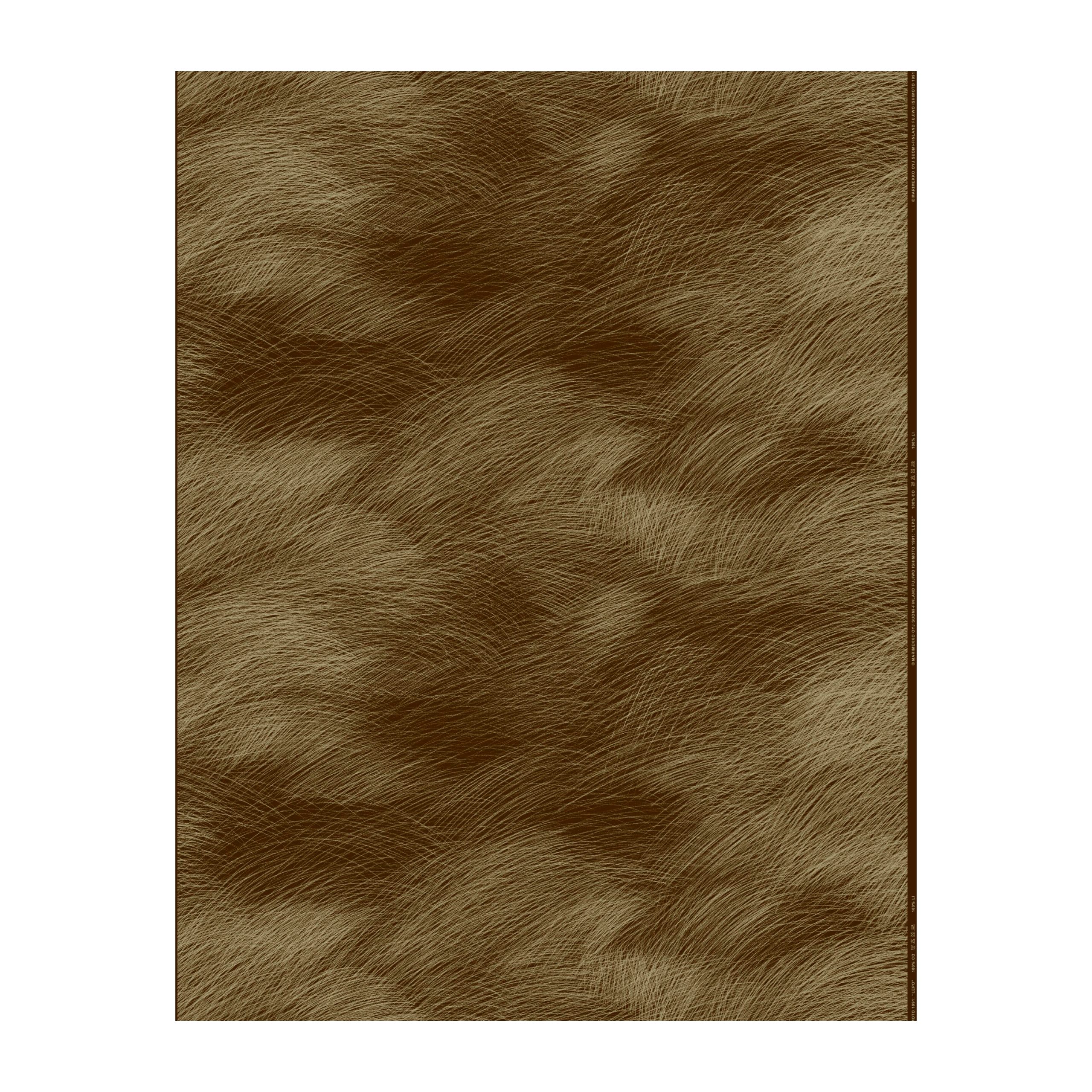 Tela Lepo satinada marrón oscuro-oro