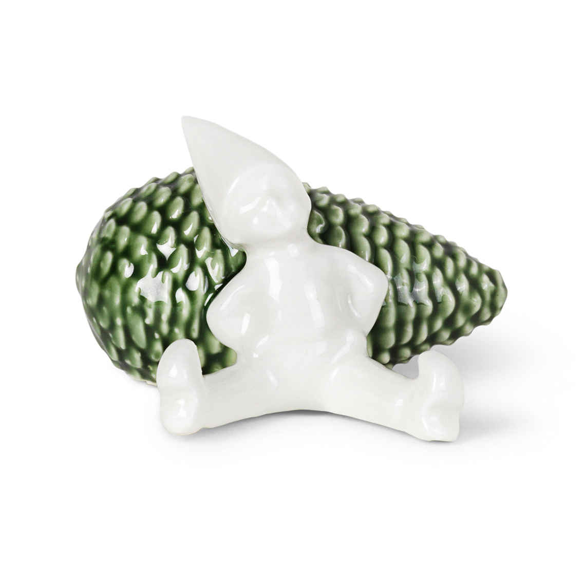 Adorno navideño Christmas Tales julglädje 5,5 cm blanco