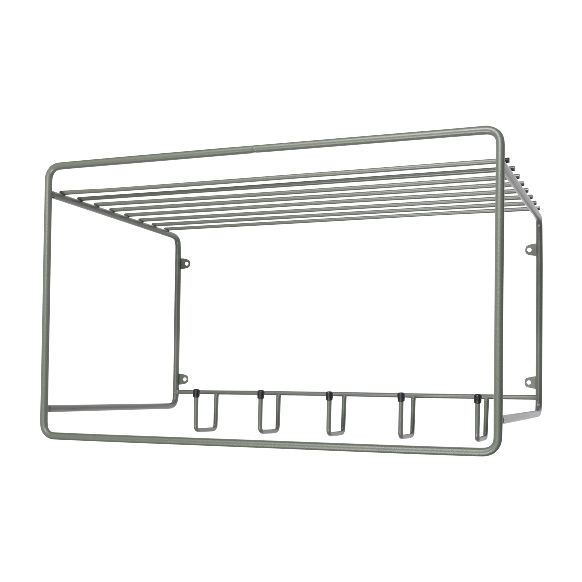 Estante sombrerero Uptown verde