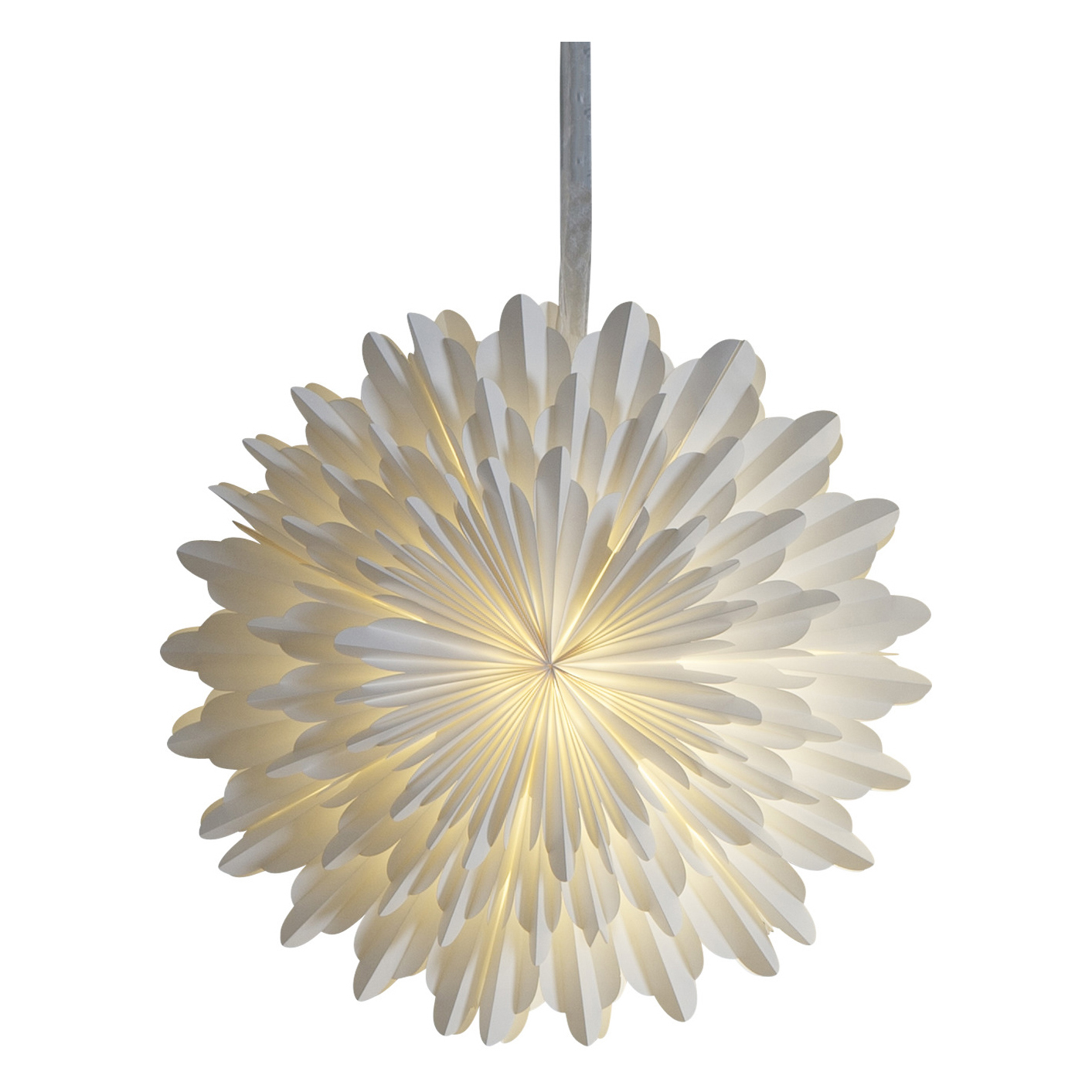 Estrella de adviento Snow Ø50 cm blanco