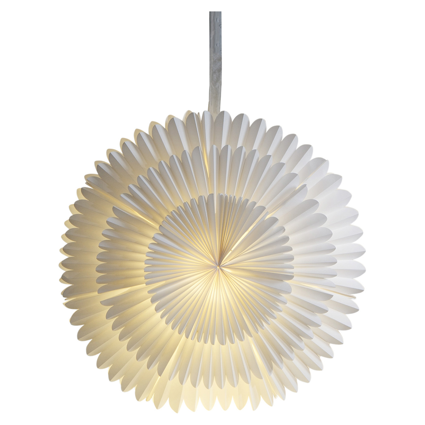 Estrella de adviento Frost Ø50 cm blanco