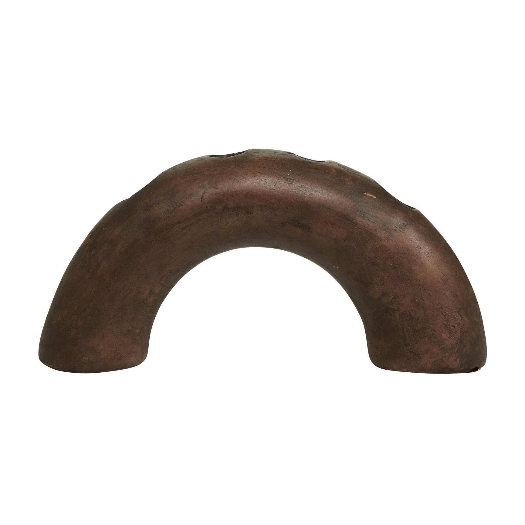 Candelabro de adviento Arcus 26 cm marrón