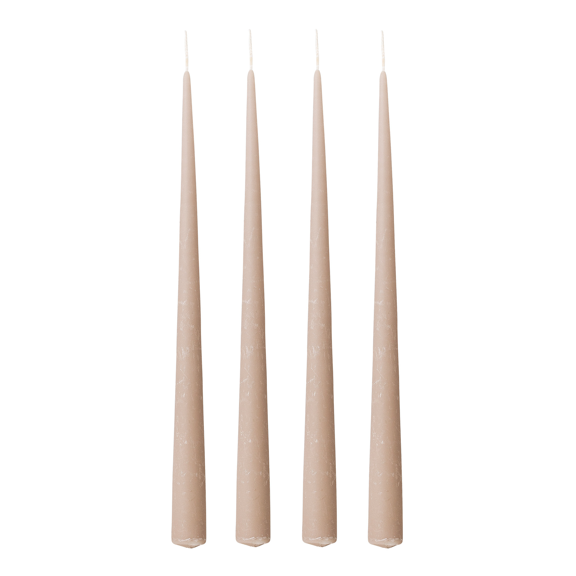 4 Velas Velvet gris