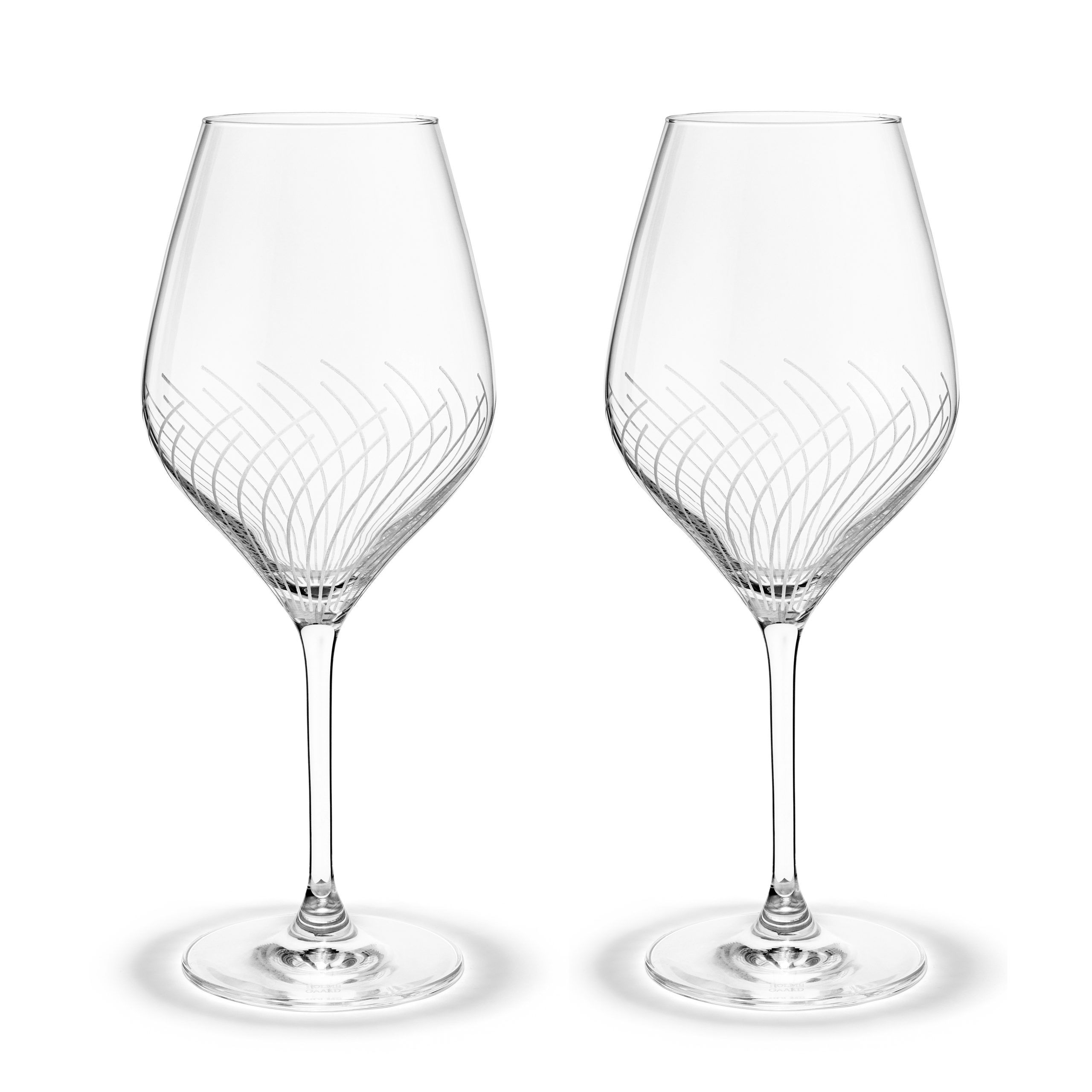 2 Copas de vino tinto Cabernet Lines 52 cl transparente