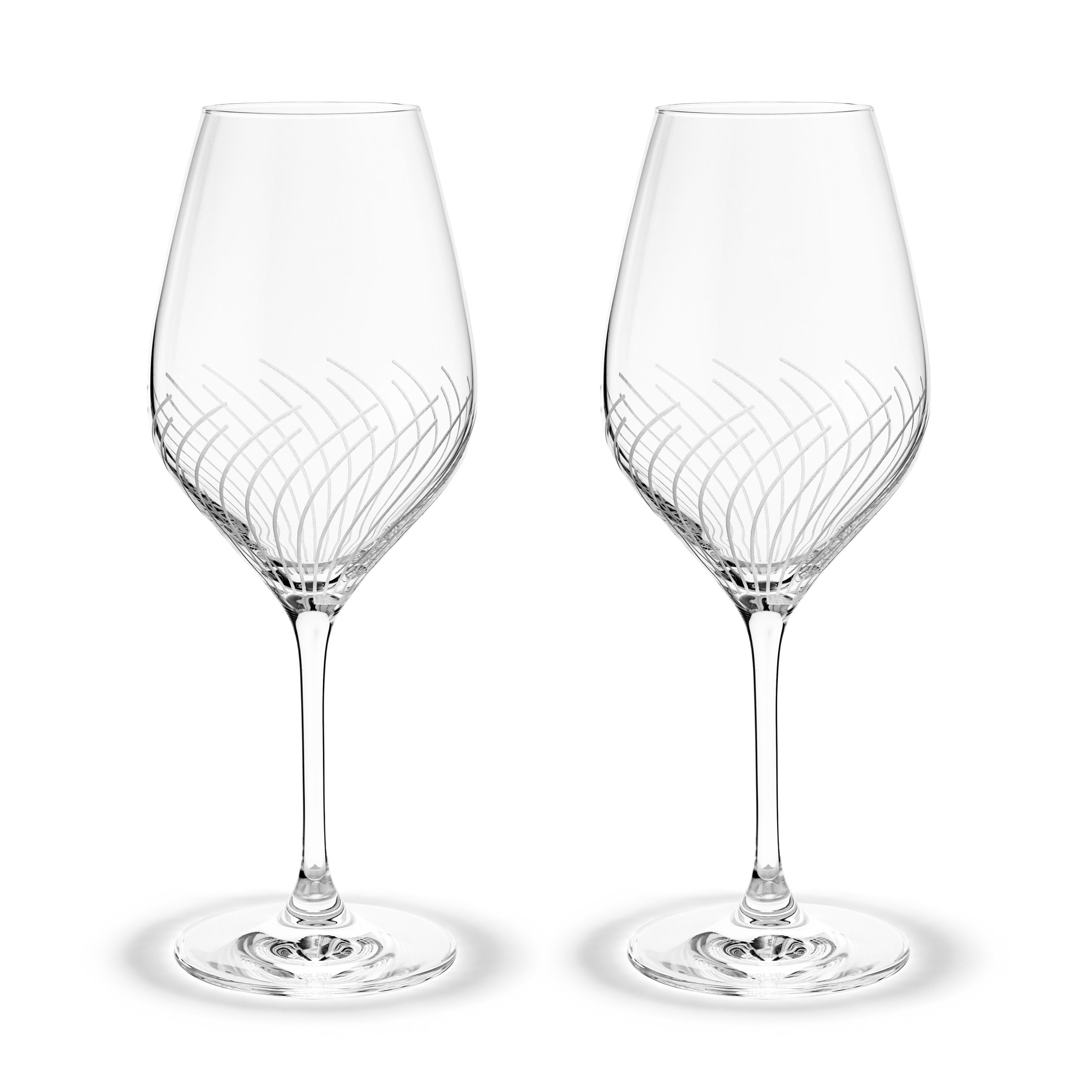 2 Copas de vino blanco Cabernet Lines 36 cl transparente
