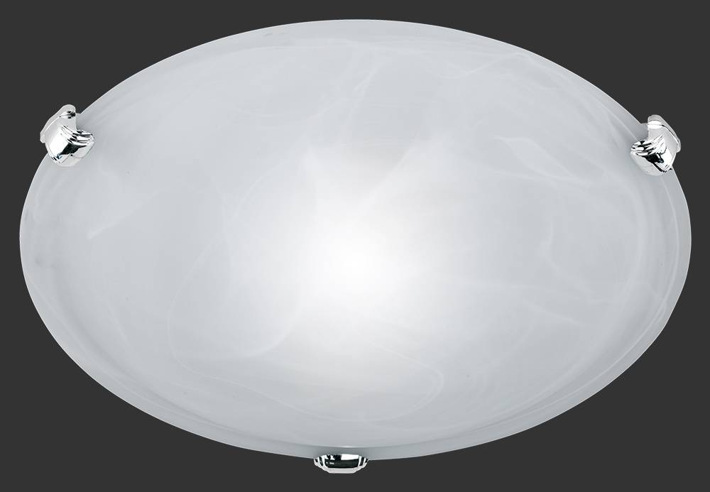 Trio Adrian Plafón de metal níquel mate 6105011-01