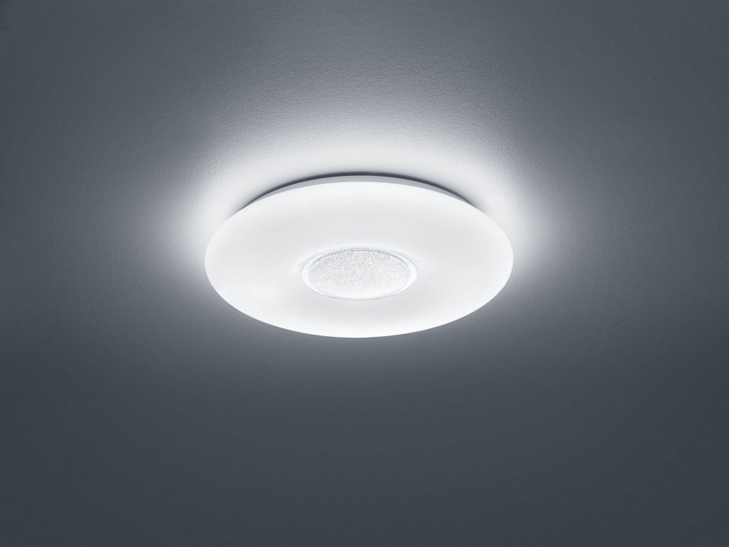 Trio Akina Plafón LED de plástico blanco R67541101